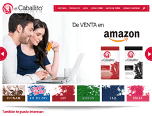 Tablet Screenshot of coloranteselcaballito.com